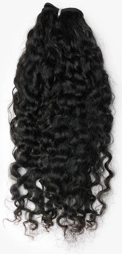 Burmese Curly raw human hair texture
