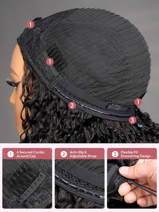 Wig cap construction detail